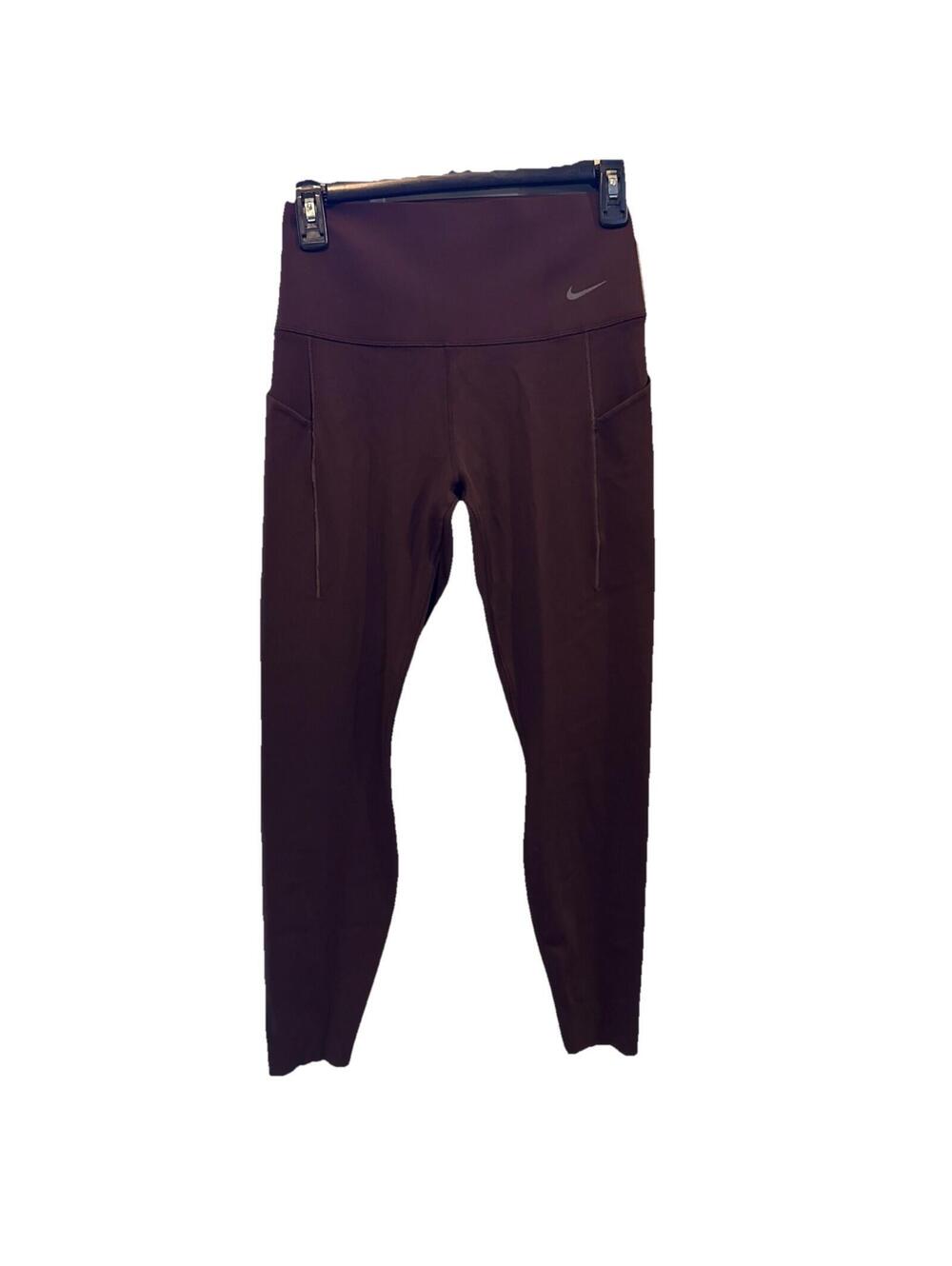 Nike Universa Dri-FIT High Rise Ankle Leggings Brown Women's Size M